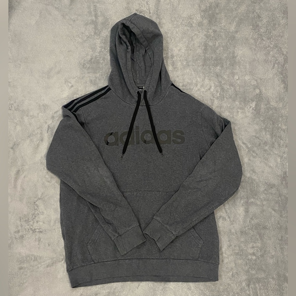 Dark Grey Adidas Hoodie